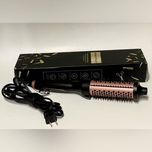 Wavytalk Heated Round Brush Thermal Hair Styler 196 Curling  Tool Rose Gold